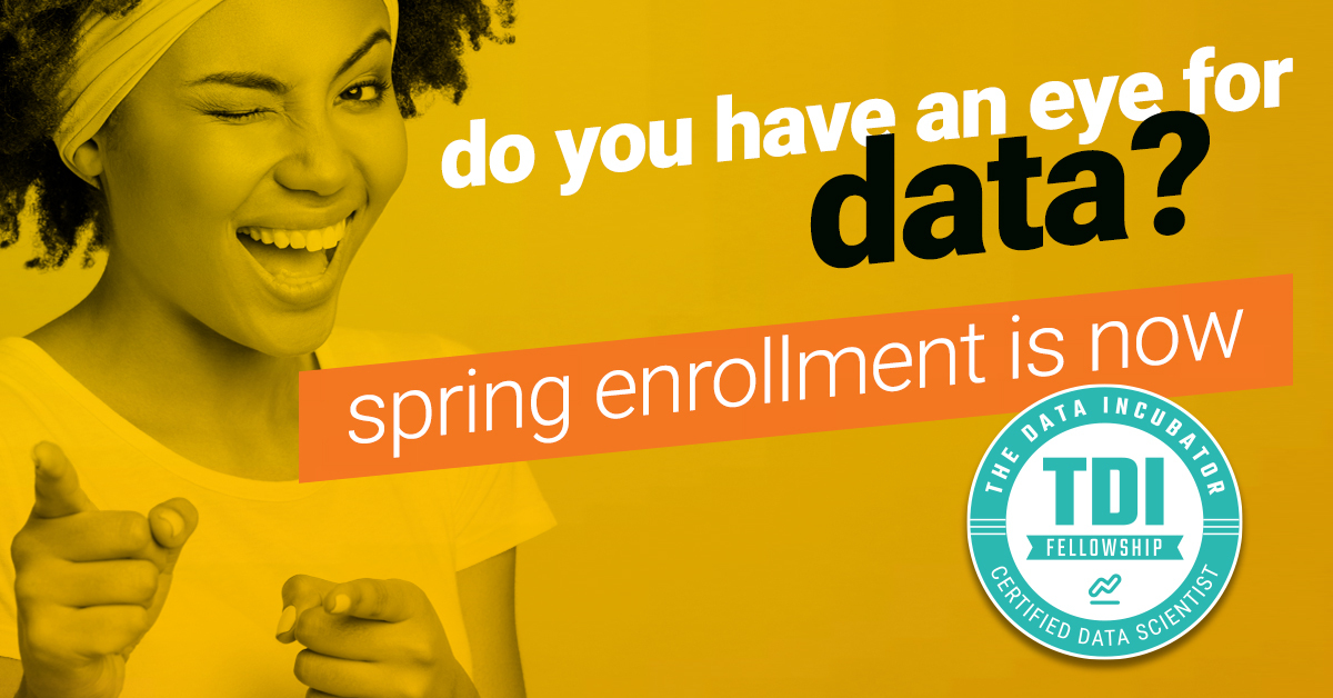 thedatainc's tweet image. Honor that #newyearsresolution by giving yourself the #data skills and real-world knowledge to soar! Work with data sets, top instructors and land a career with industry-leading companies from all across the globe! Apply to the @thedatainc fellowship today bit.ly/3oKSQA3