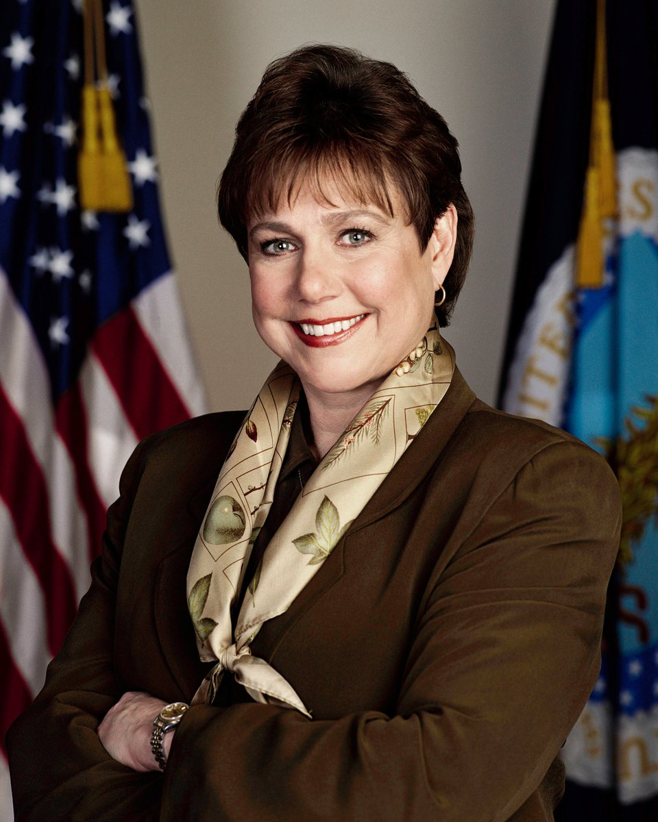#5 Ann Veneman - Bush’s first AgSec, Veneman led improvement and expansion of the food stamps program. Effective in promoting international trade of US agricultural products. Led poverty reduction effort. Went on to be the head of UNICEF.