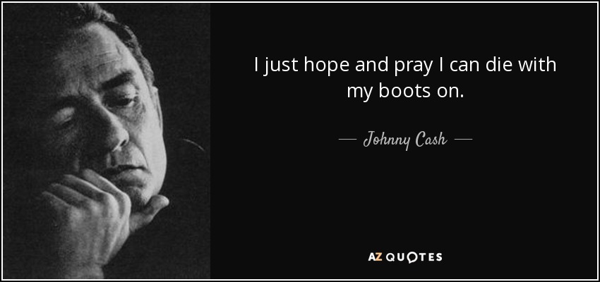 Johnny Cash always spoke from his heart and you knew exactly where he stood. He was honest, hard-working, loving, and did everything wide open. Take it or leave it. Thread below 