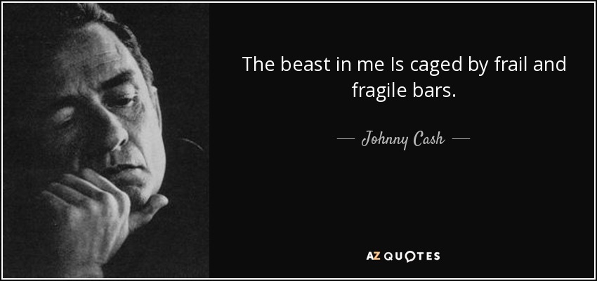 Johnny Cash always spoke from his heart and you knew exactly where he stood. He was honest, hard-working, loving, and did everything wide open. Take it or leave it. Thread below 