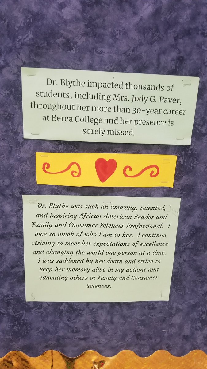 StacyBStory's tweet photo. LCMS celebrating Black History Month. Love how FCS Teacher, Jody Paver, is highlighting the impact of one of her mentors has had in her life. Leaving a legacy and making a difference is what great teachers do! #LCMSResilient #bravoencore https://t.co/FJRY150fxg