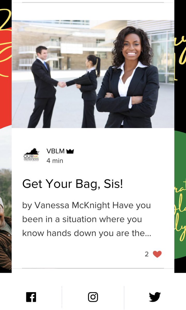 VABlackLifeMag's tweet photo. Get Your Bag, Sis! 💫
Read the article here: https://t.co/Cltv8aIV5l
Thank you to Hazel O. Salon (https://t.co/DdrYFvtBho) for advertising with us! Book an appointment today, you deserve it!👑
#ournarrativematters
#hazelosalon
#thevablacklifestylemagazine
#knowyourworth https://t.co/WXeKJDLUlI