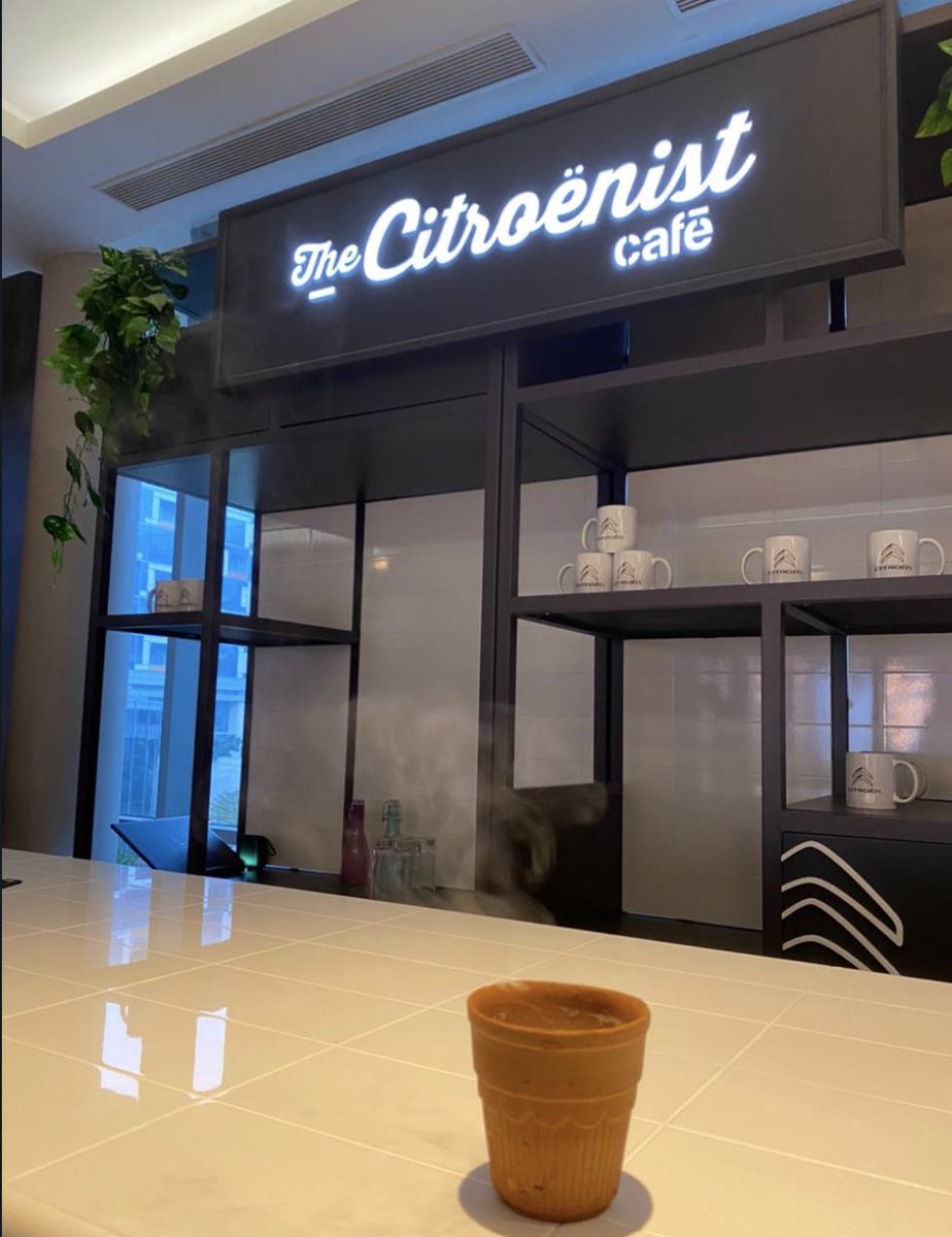 CitroenIndia's tweet photo. Comfort is a cup of kulhad chai on a rainy cold morning ☕️
#InspiredByCoffee https://t.co/qFJnkp2O1z