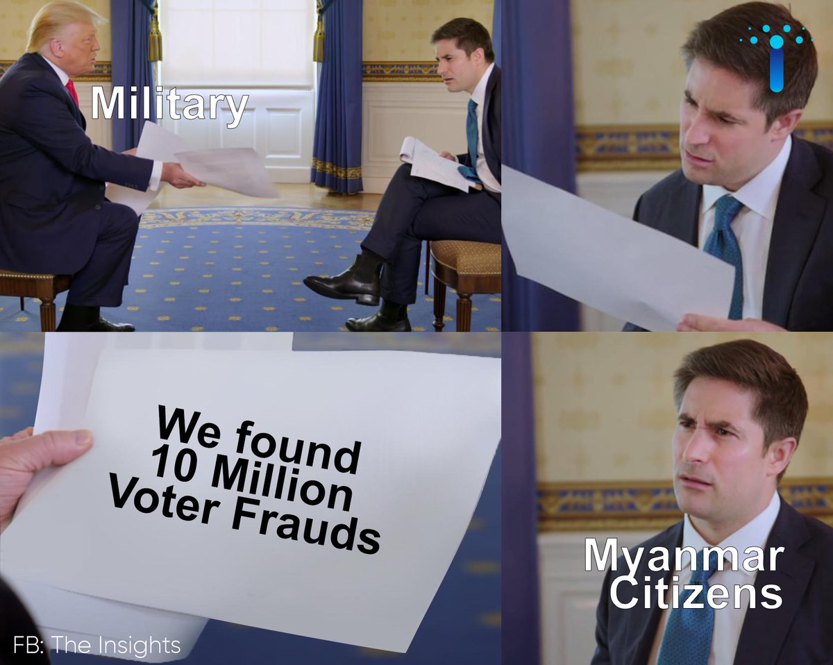 Statement on False findings of the voter list by the Myanmar Military [A Thread] Military Info Team has recently inspected the voter list for 2020 Myanmar General Election and stated that there are over 10 million irregularities in voter list. #Data4Democracy #SaveMyanmar