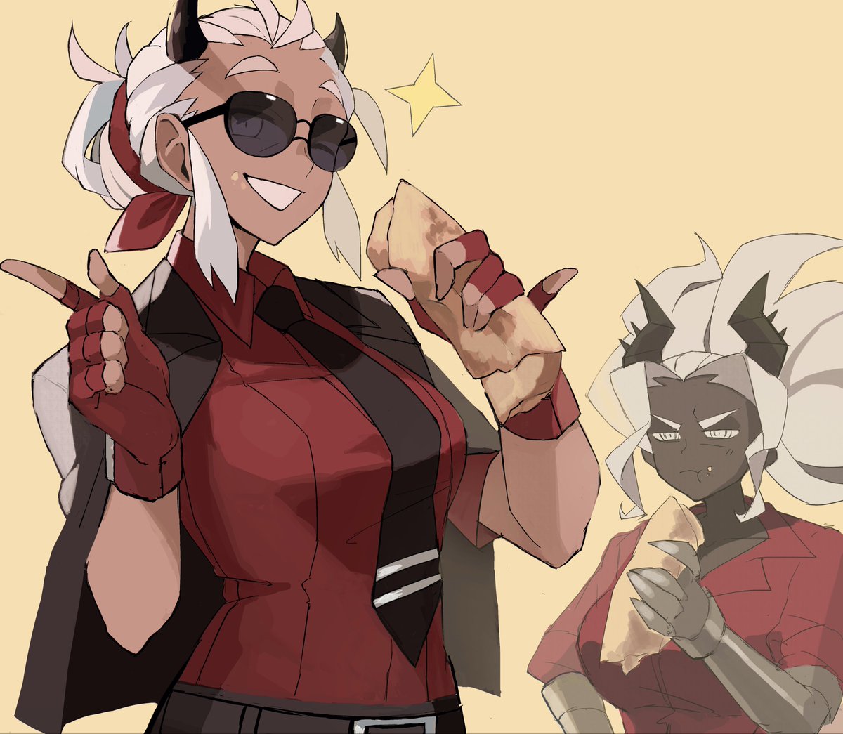 #Helltakerfanart 
#Helltaker
Delicious!!!✨