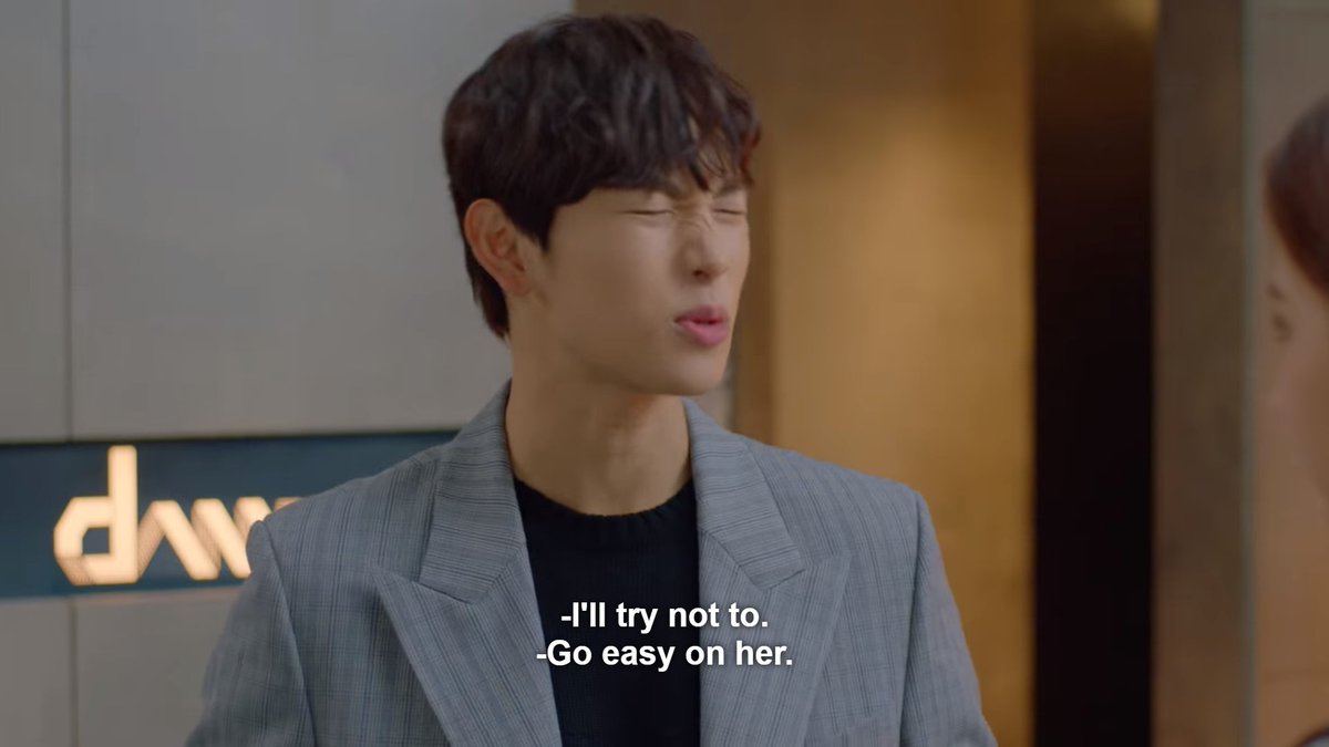 This is why we're engrossed with their dialogues. Lowkey but decent flirting.