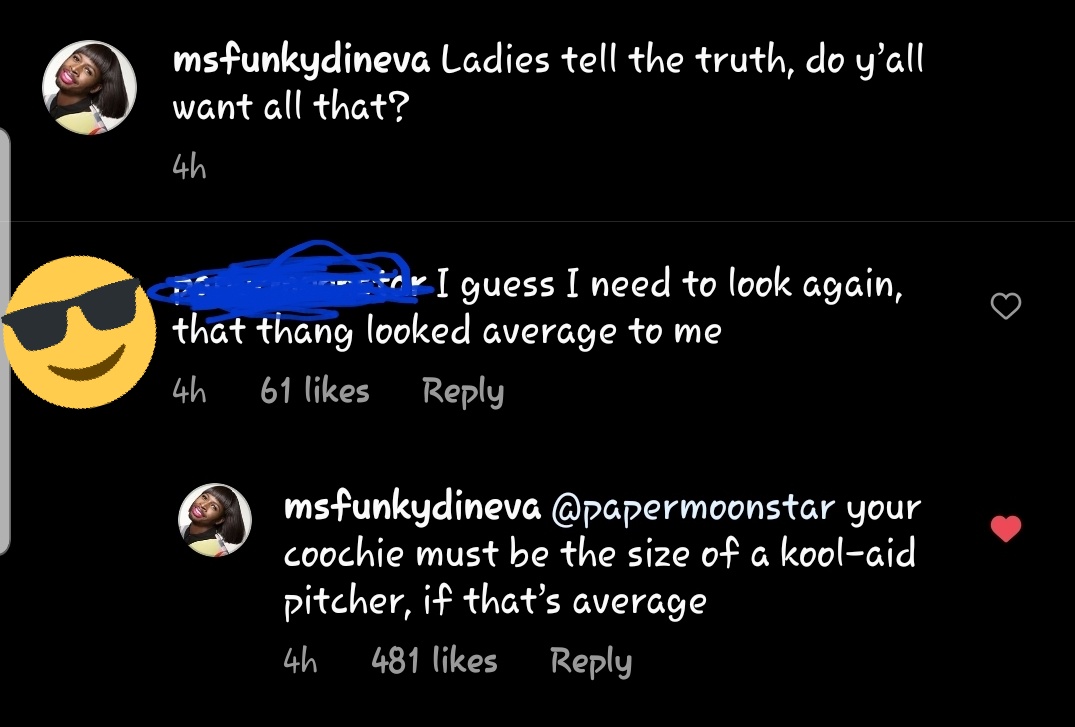 Yoo this comment took me TF out 😂😭😭😂 <a href="/FunkyDineva/">MsFunkyDineva</a> lmao #TreySongz #TreySongzvideo