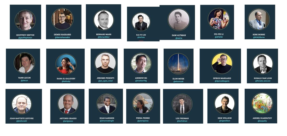 Antonio Grasso (@antgrasso) on Twitter photo The 100 Most Influential People In AI - By <a href="/AINewsletterHQ/">AI Newsletter</a> link > bit.ly/3r82oWo.
Congrats <a href="/BernardMarr/">Bernard Marr</a> <a href="/KirkDBorne/">Kirk Borne</a> <a href="/SpirosMargaris/">Spiros Margaris</a> <a href="/Ronald_vanLoon/">Ronald van Loon</a> <a href="/jblefevre60/">Jean-Baptiste Lefevre</a> <a href="/antgrasso/">Antonio Grasso</a> <a href="/pierrepinna/">Pinna Pierre - On vacation until august 24 :))</a> <a href="/fabiomoioli/">Fabio Moioli</a> <a href="/Fisher85M/">Michael Fisher</a> <a href="/alvinfoo/">Alvin Foo</a> <a href="/TamaraMcCleary/">Tamara McCleary</a> <a href="/terence_mills/">Terence Mills</a> and many more. #AI The 100 Most Influential People In AI - By <a href="/AINewsletterHQ/">AI Newsletter</a> link > bit.ly/3r82oWo.
Congrats <a href="/BernardMarr/">Bernard Marr</a> <a href="/KirkDBorne/">Kirk Borne</a> <a href="/SpirosMargaris/">Spiros Margaris</a> <a href="/Ronald_vanLoon/">Ronald van Loon</a> <a href="/jblefevre60/">Jean-Baptiste Lefevre</a> <a href="/antgrasso/">Antonio Grasso</a> <a href="/pierrepinna/">Pinna Pierre - On vacation until august 24 :))</a> <a href="/fabiomoioli/">Fabio Moioli</a> <a href="/Fisher85M/">Michael Fisher</a> <a href="/alvinfoo/">Alvin Foo</a> <a href="/TamaraMcCleary/">Tamara McCleary</a> <a href="/terence_mills/">Terence Mills</a> and many more. #AI