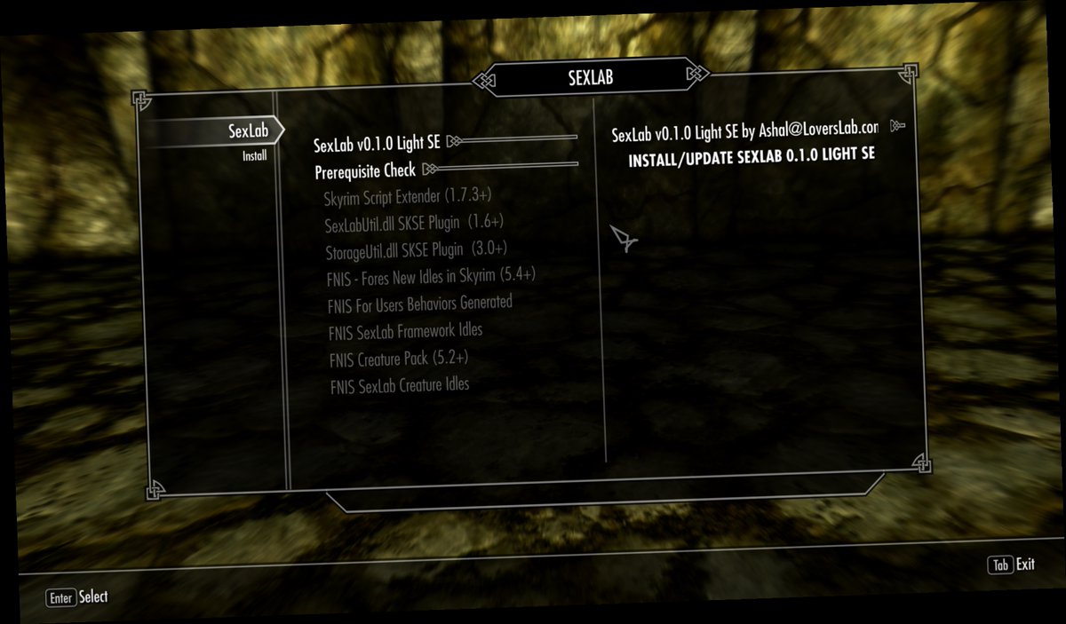 skyrim fnis sexlab framework idles download