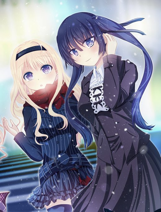 昨日部屋片づけてたら懐かしい絵が出てきたので再掲します!!
H2O-FOOT PRINTS IN THE SAND-のひなたちゃんとはやみちゃん!!
(本当は左側にゆいちゃんもいる) 