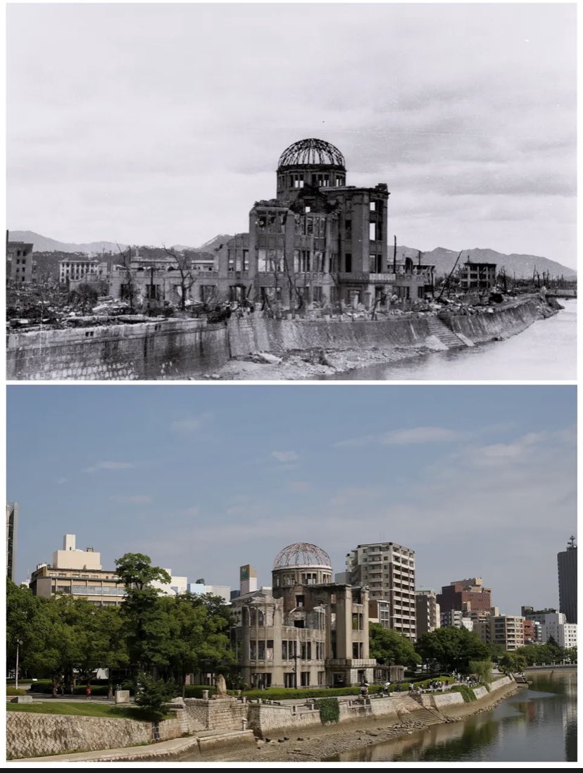 Have faith in human resilience.This is Hiroshima then and now.We will get through this. We will be stronger. History will tell. Don’t despair. 6/6