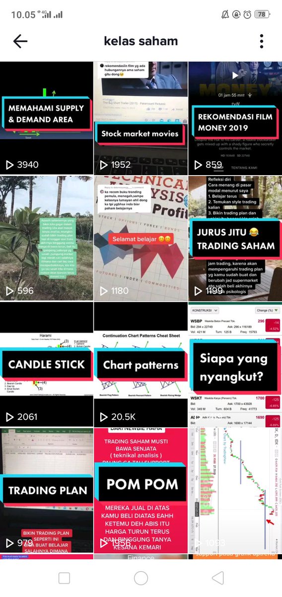 21. Tradingwithturtle (konten per sahaman dan technical analysis) https://vt.tiktok.com/ZSoejdBg/&nbsp;