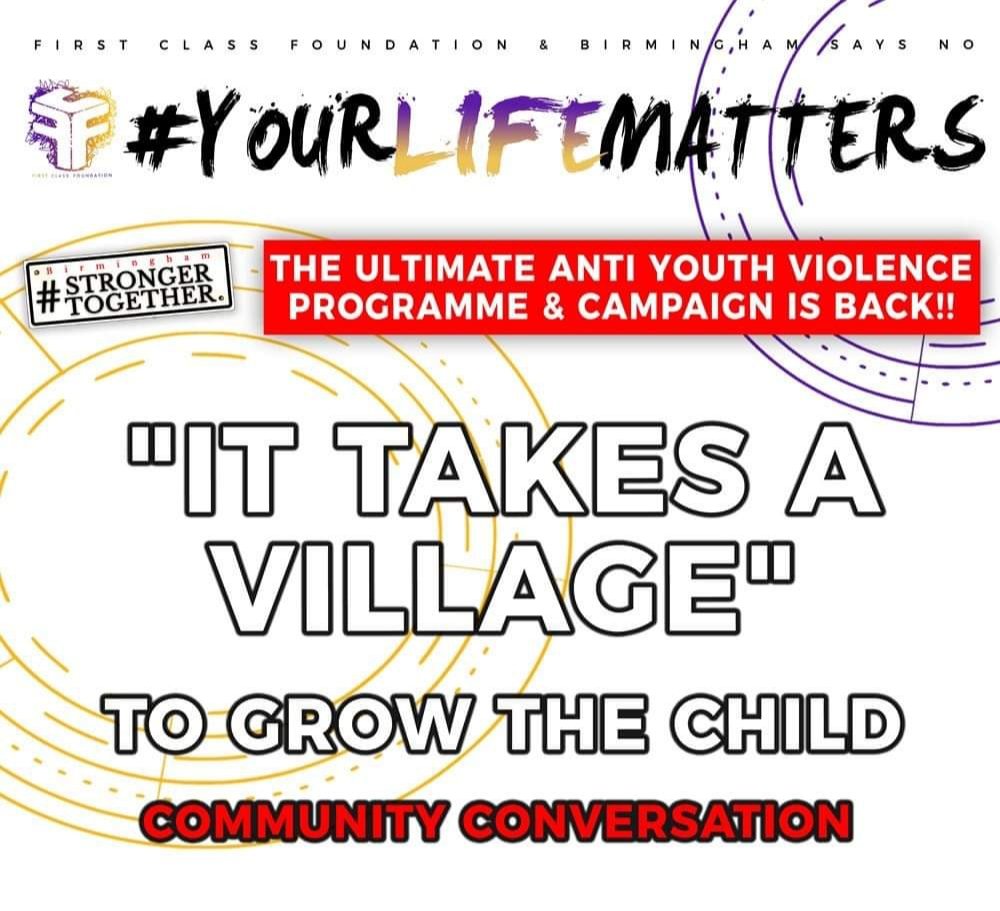 FcNationUK's tweet photo. Rewatch our  https://t.co/9eMWjOlCpA

#YourLifeMatters 
Community Conversation 

"It takes a village to grow the child"

#YLMlive Anti Youth Violence programme https://t.co/eYWPLONZ1E