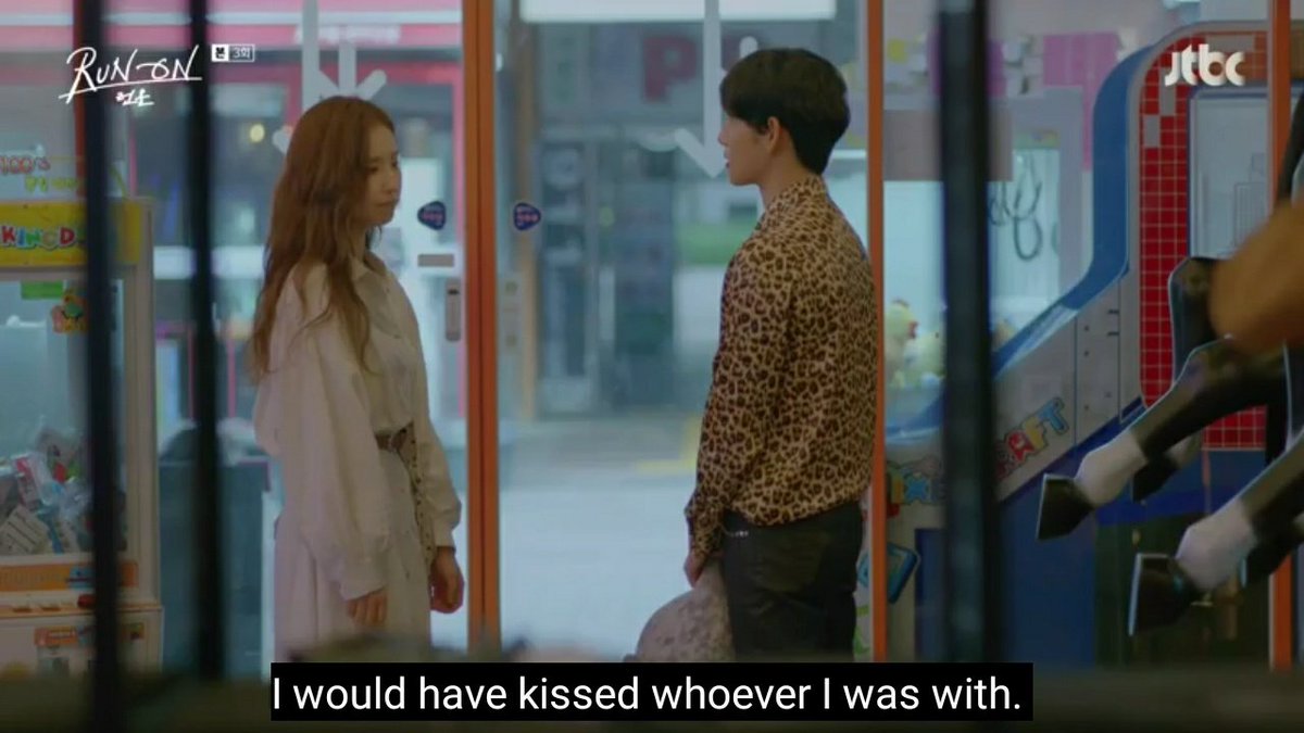 She did lie a lot in the beginning to Seongyeom. It was a way to be unfazed by his actions and personality.