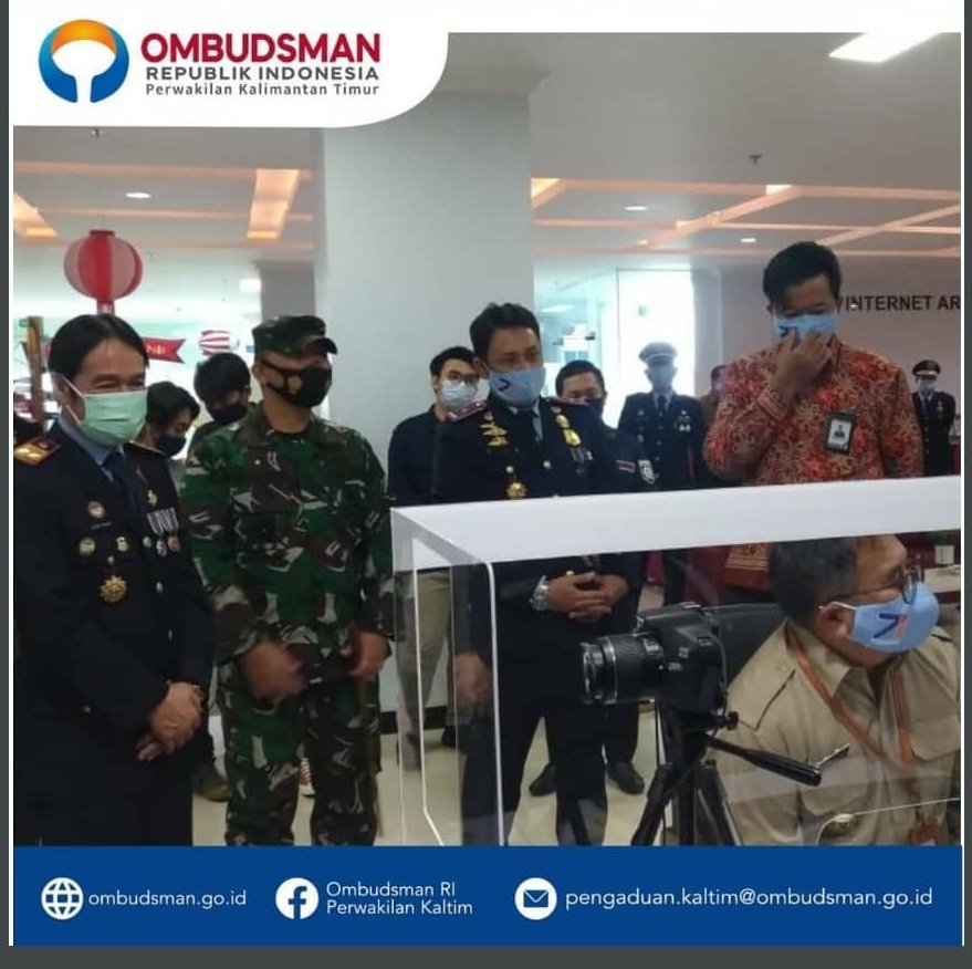 KaltimRi's tweet photo. Hai sahabat Ombudsman
Selasa, 26 januari 2021 Kepala Perwakilan Ombudsman RI Kaltim menghadiri peresmian gedung baru kantor Imigrasi Kelas I TPI Balikpapan.

Sekarang sahabat Ombudsman yang ada di Balikpapan dan sekitarnya sudah bisa urus Keimigrasian di gedung baru.

#kaltim https://t.co/n0HW89kK05