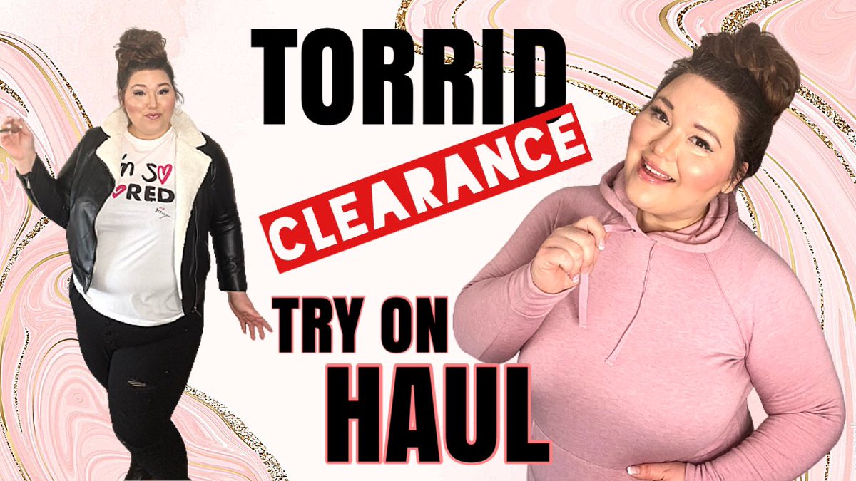 theandreagal's tweet photo. New video up now! @TorridFashion clearance items plus size haul! https://t.co/nDEpGje0Qn https://t.co/PLhGZWfpUk