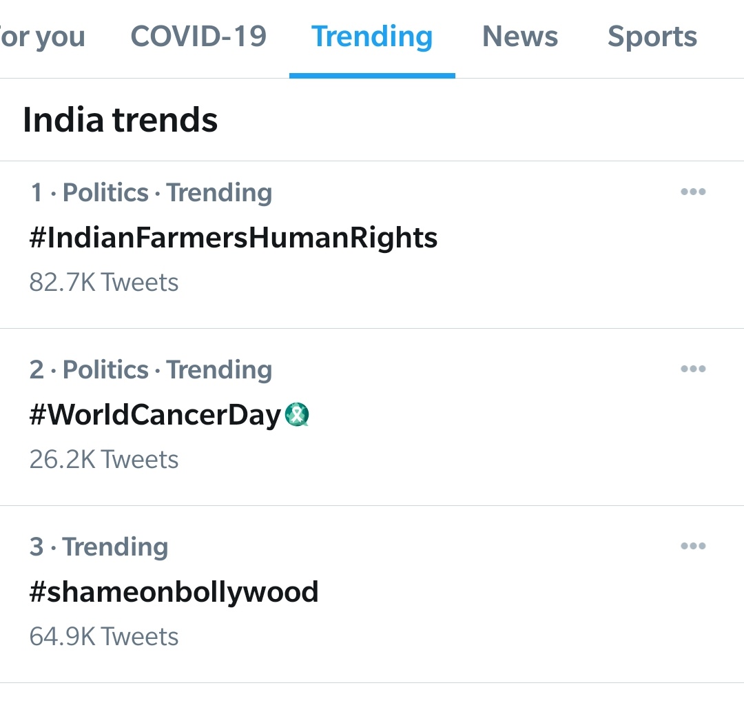 Tractor2twitr's tweet photo. BJP IT Cell वालो ट्रैक्टर चलाना हम किसानों का रोज का काम है । जो मर्जी हो, खींच कर ले जाते हैं । चाहे बैरियर और चाहे Hashtag के द्वारा अपनी आवाज। 

इसलिए 1 दिन से खुश मत हो जाया करो । 😉
#IndianFarmersHumanRights https://t.co/2ExXbcGk26