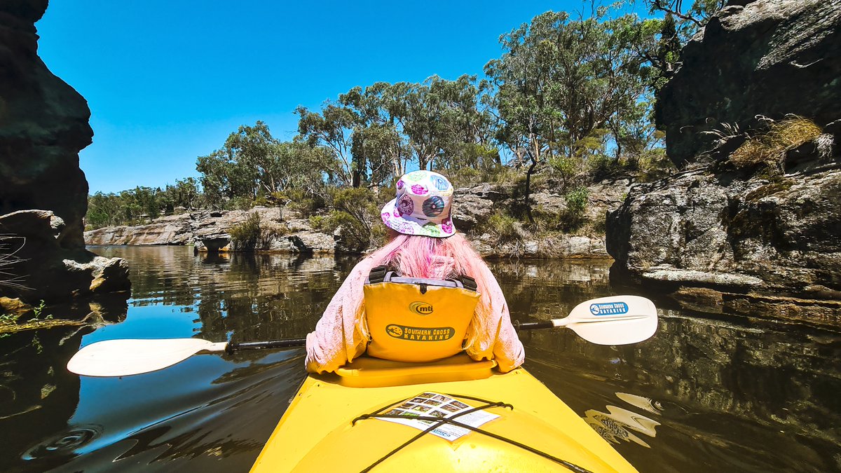 Kayaking at Dunn Swamp with Southern Cross Kayaking has so far been a highlight of this road trip 🚣‍♂️ Recommend 10/10  if you are in the mid-west NSW area 😀 #Australia 
<a href="/destinationnsw/">Destination NSW</a> <a href="/NSWNationalPark/">NSW National Parks</a>