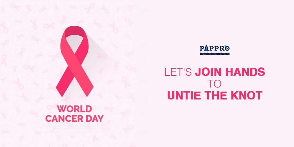 PapproS's tweet photo. Untie the knot of ignorance with awareness and courage
#worldcancerday #awareness https://t.co/9pd3fF0Poi