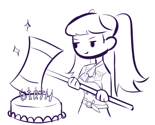 ChelmiAboutIt's tweet photo. #HildaValentineGoneril its her birthday https://t.co/LmHBxvPXTf