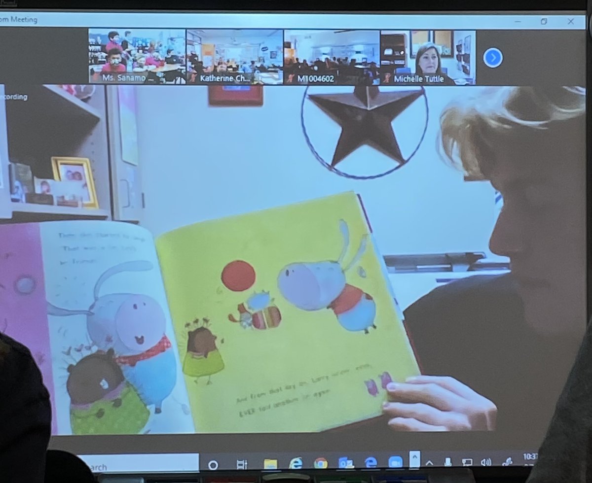 Thank you, Fuller for reading to our class today! My students really enjoyed it!