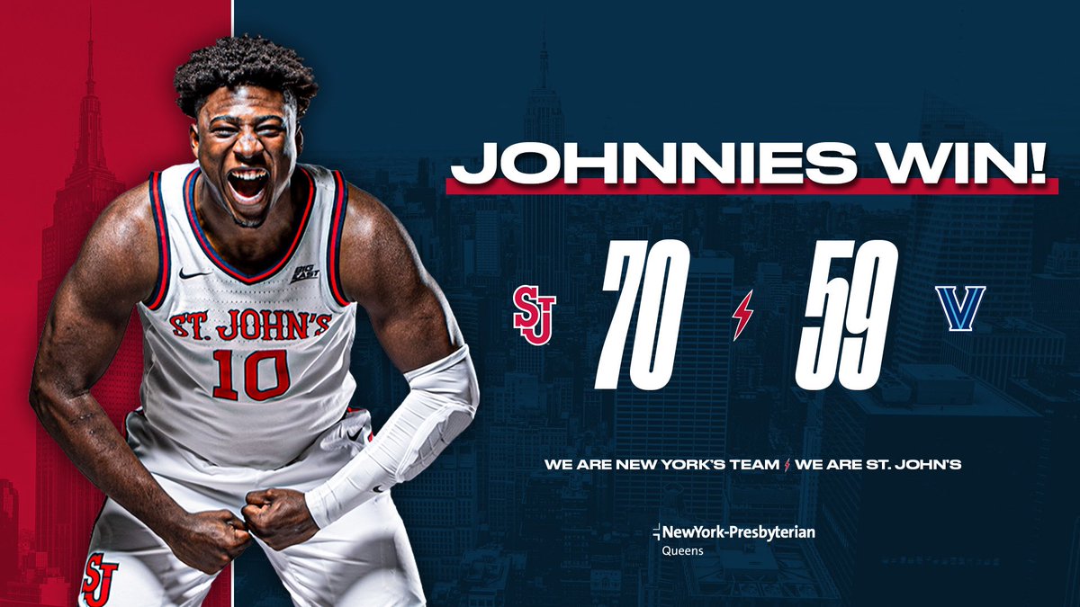 DOWN GOES NOVA! 

#SJUBB | #WeAreNewYorksTeam