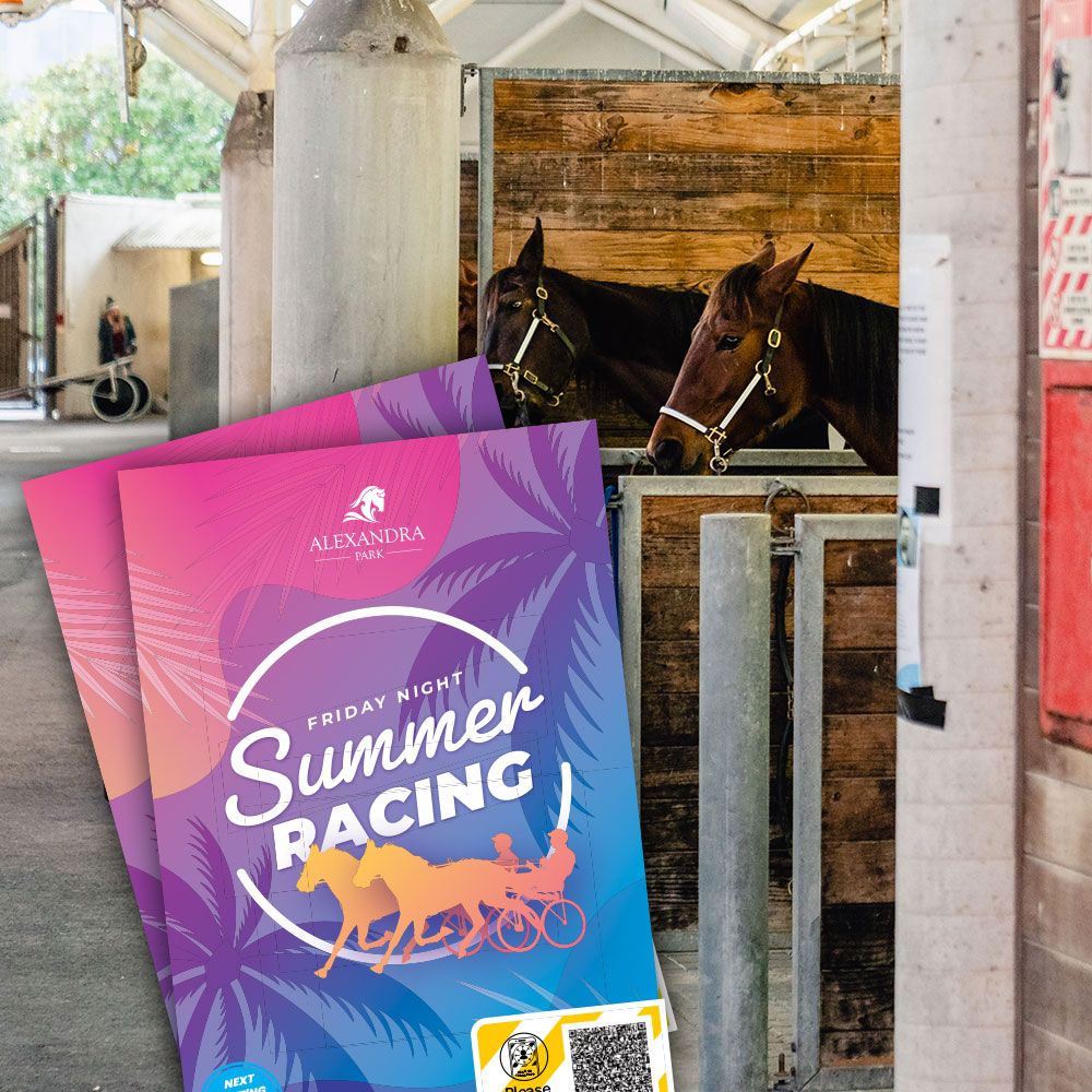Heading to the races tomorrow night? 😎🐴 
Get ahead start, download our free racebook. buff.ly/2MnYPgd