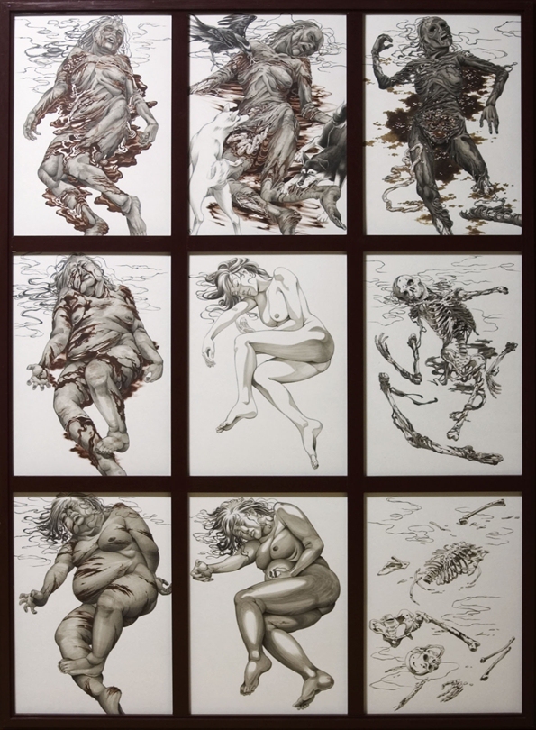 正木秀尚 カピバラ先生36周年 Auf Twitter Youtube番組 ラフらぼ 43 で紹介した仏教画 現代九相図 The Beautiful Dead 9 をあらためてupしたいと思います 刺激の強い作品なのでご覧になる際はご注意ください 九相図 T Co Ey4d1nbuzn Twitter