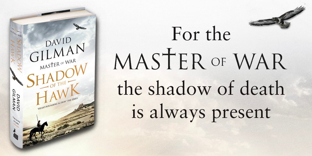 HoZ_Books's tweet photo. For the Master of War, the shadow of death is always present...
Thomas Blackstone, Edward III's Master of War, takes to Spain in the seventh instalment of @davidgilmanuk's gripping historical fiction series.
#ShadowOfTheHawk is out today! https://t.co/bAKeJljpUz https://t.co/24Rw2cUh79