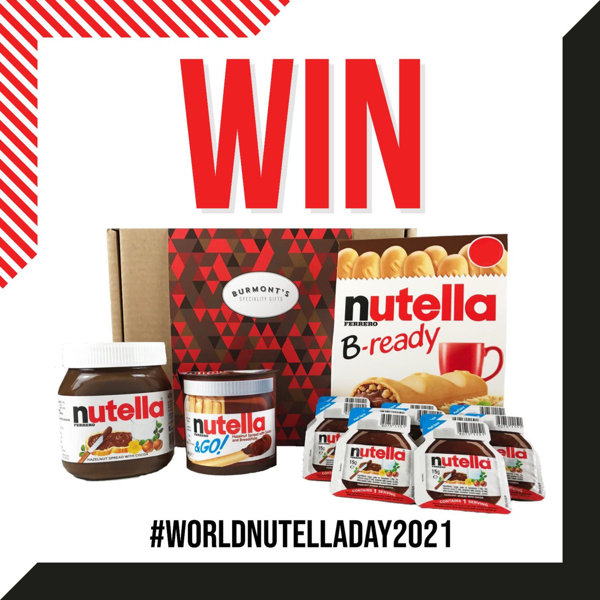 We’ve just heard it’s #worldnutelladay tomorrow so it’s competition time!
1. Follow us 
2. Reply an emoji on how you feel about Nutella 
3. Give our post a RT (pretty please!) 

Winner will be announced on Monday! 

#competition #winme #win #nutella #worldnutelladay2021