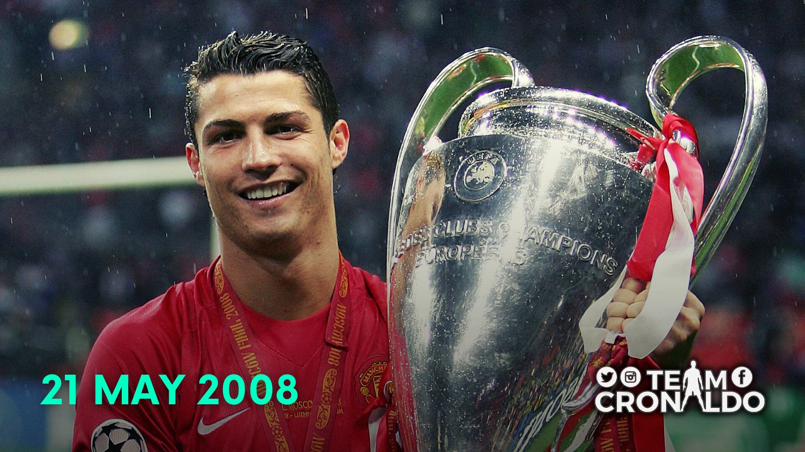 UEFA Champions League on X: 📅 #OTD in 2008, the first of many for @Cristiano  Ronaldo 🥇🏆 #UCLfinal