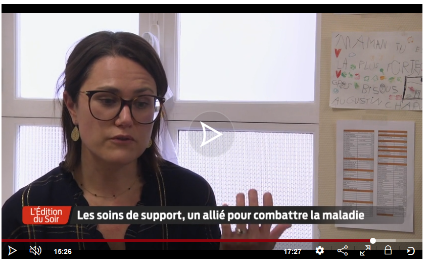 CHUBordeaux's tweet photo. [REPLAY🔴] Journée mondiale contre le #cancer : "les soins de support (sport, bien être...), un allié pour combattre la maladie" avec le Dr @AmandineQuivy 
➡️de 13'45 à >16'40 un traitement à part entière dans la prise en charge du cancer au @CHUBordeaux
https://t.co/i6lAnvWI3L https://t.co/OQWOiBhFVm