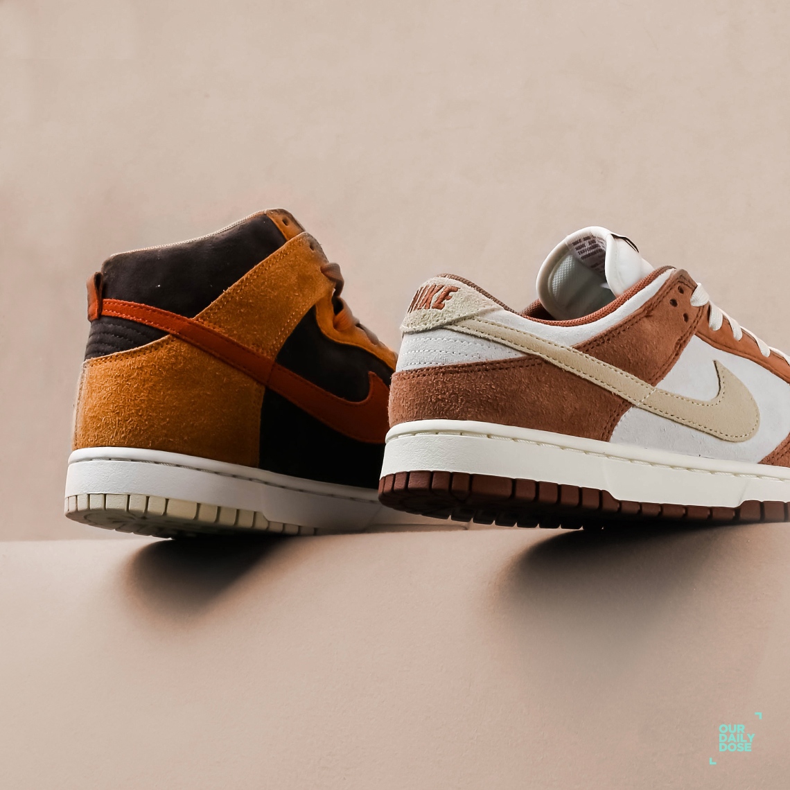 ourdailydoseid's tweet photo. Using the famed “Curry” palette once again to breath spice into the Dunk Low‘s upcoming releases.

Nike Dunk Curry Pack is available on 6th Feb through an online raffle. Stay tuned to our website for more info. 

#OurDailyDoseID #NikeDunk #CurryPack https://t.co/cnOpqmtMdR