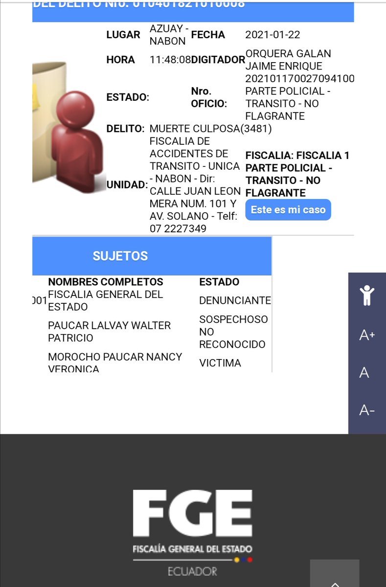 ColibryLa's tweet photo. #Ecuador #Azuay Cantón Nabon Nancy Verónica mujer indígena muere en extrañas circunstancias posible femicidio su ex esposo sigue libre!!! 
@FiscaliaEcuador  investige, familiares solicitan la verdad del supuesto accidente de tránsito 
17 de #enero 
#NiUnaMenos https://t.co/dTHT5jrqac