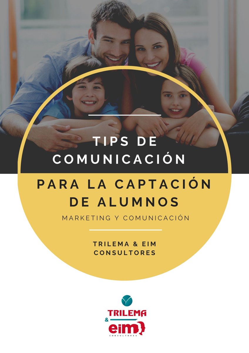 Descubre cómo atraer a nuevas familias, optimizar la web y gestionar las redes sociales y cómo dar a conocer tu Proyecto Educativo en nuestro nuevo Ebook: Tips de Comunicación para la Captación de Alumnos. 👨‍👩‍👦‍👦Descárgalo gratis aquí: ow.ly/WO7Z50DqX4Q #MarketingEducativo