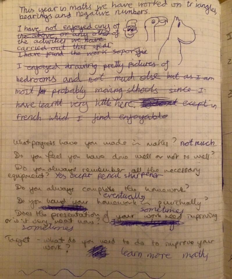 What I learnt in maths 。。。