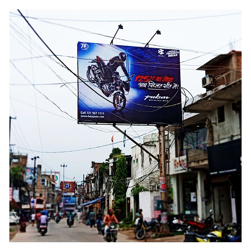 askgarima's tweet photo. Sri Garima Publicity Pvt. Ltd. executed campaign in Bihar at various locations for Bajaj Auto - for its one of the best selling bikes Pulsar - Definitely Male @bajaj_ltd

#OOH #media #hoardings #billboards #bihar #india #bike #bikelife #bajaj #auto #pulsar #male #125cc https://t.co/yLqQNA70Nc