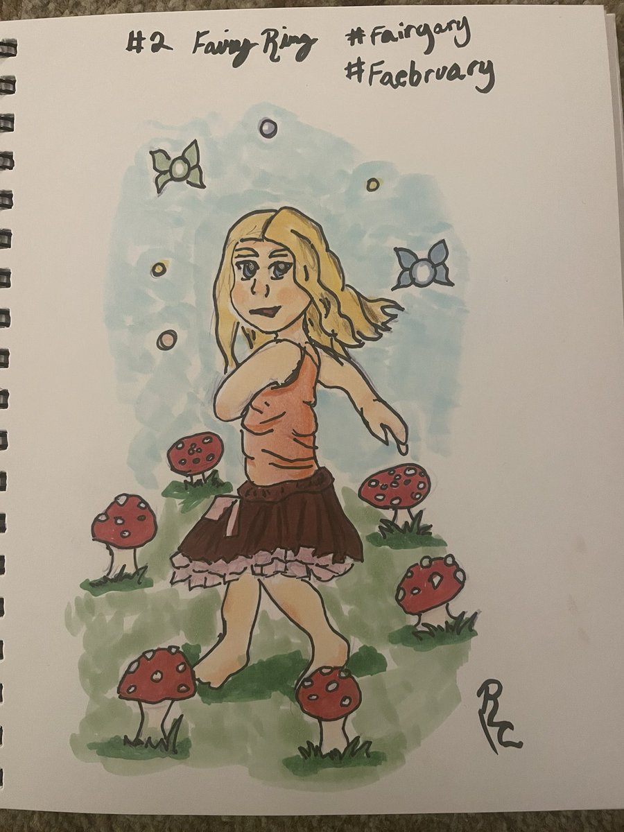 rlc_robin's tweet photo. I am a bit slow on my art but I will catch up. #fairyary #faebruary https://t.co/o5EFouOPCp