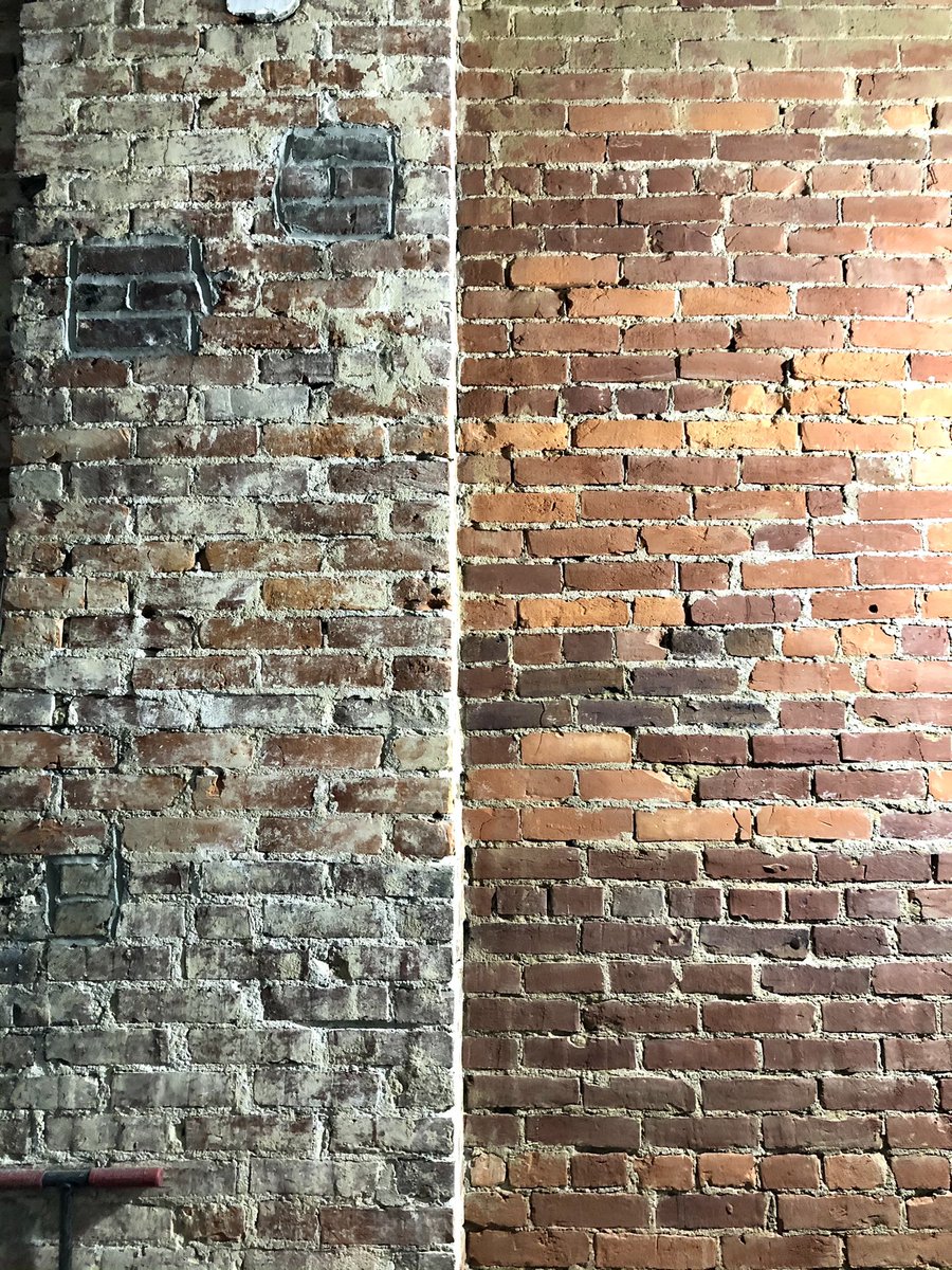 TwoFraysBrewery's tweet photo. Our bricks needed some love, and Jason works for beer and snacks. (After midnight his snacks rate increases to 1.5x.)
Looks great, right??? We are stoked on the improvement — and worried about sore arms tomorrow.
.
#pennavePGH
#garfieldPGH
#elbowgrease
#willworkforsnacks https://t.co/dXyZCq8Rtx