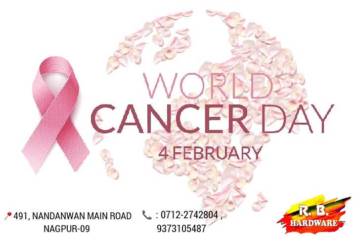 rbhardware's tweet photo. World Cancer Day. 
.

..
.
.
.
#rbpaints #rbhardware #asianpaints 
#dulex
#plasto 
#ashirwadpipes_india #ashirwadpipes #nagpurpaints #paintshopinnagpur
#homedecor 
#housedecor https://t.co/qFSgh3Jyrz