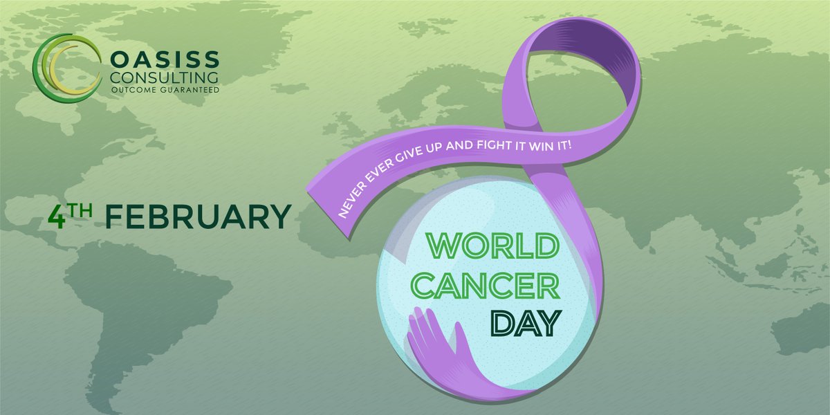 Cancer is a non-communicable disease and is the second leading cause of death globally so everyone should do a yearly medical checkup once a year to prevent the chances of cancer Make every moment worth living worth #Oasiss  #WorldCancerDay #CancerDay #CancerAwareness