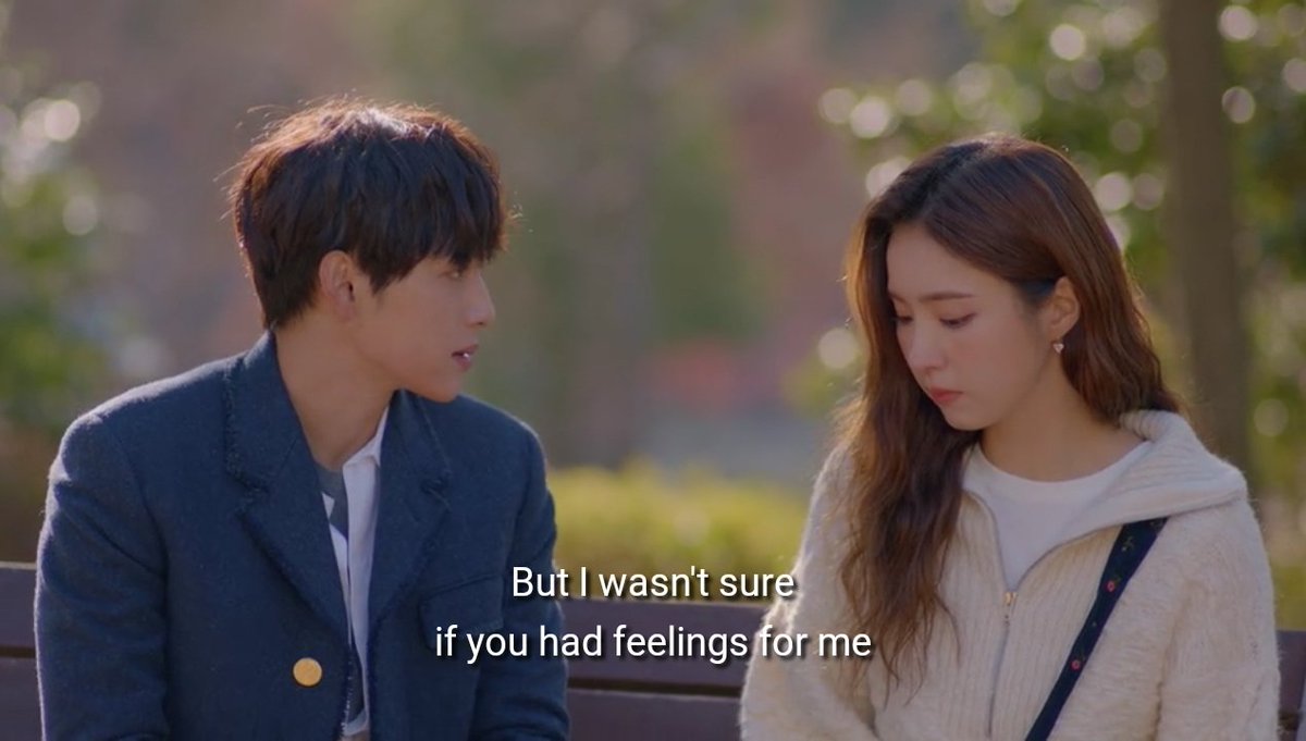 But before that, she was confusing to Seongyeom. Towards a person of her interest, she made herself hard to read. Classic INFJ.
