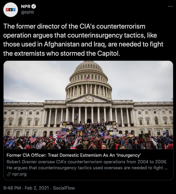 Does the way our press describes these events strike you as measured and accurate? Do the things that are being proposed in response strike you as proportionate?