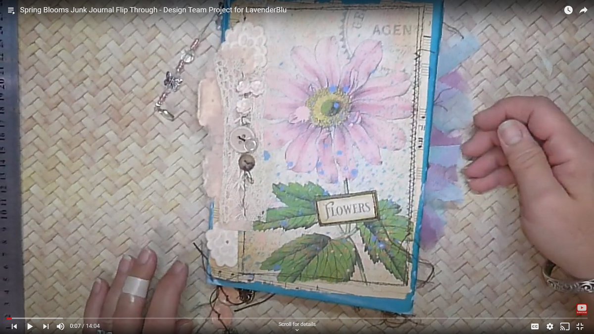 LBluart's tweet image. Lynn Brunsch from my DT made this beautiful journal using the Spring Blooms Printable Kit. Lovely Lynn, thank you :)
youtube.com/watch?v=RfoAJc…  #DTProjects #journalingvideos #junkjournalideas #junkjournalinspiration

bit.ly/3rkABSD