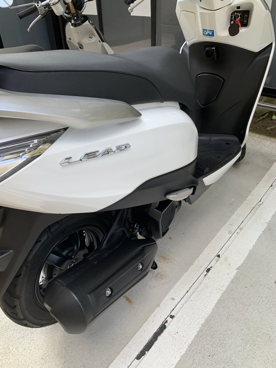 ゆうちゃん ホンダリード125 モリワキマフラーにカスタムしました ゆうちゃん ホンダリード125 モリワキマフラーにカスタムしました