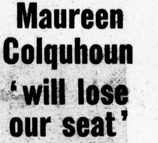 Members of the Labour Party in Northampton claimed that the party would lose the seat if they allowed Colquhoun to fight it. “Local feeling is that she had the confidence of everyone and it is now a marginal seat. She will not win it”