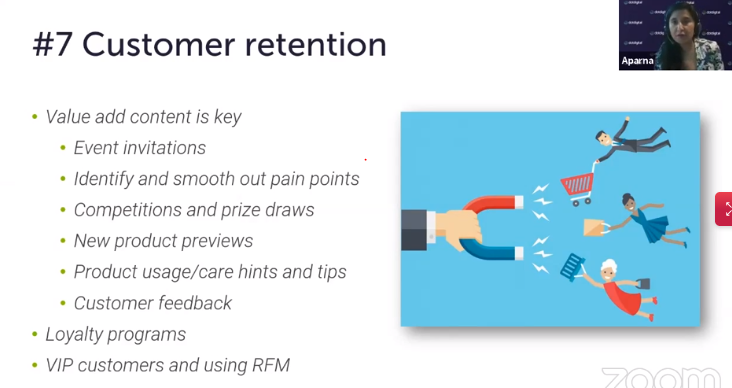 logzhere's tweet image. Customer retention is key to a successful and sustainable online business.

@dotdigital @aparnagray 

#emailmarketingtools #ecommerce #Magento #MM21IN