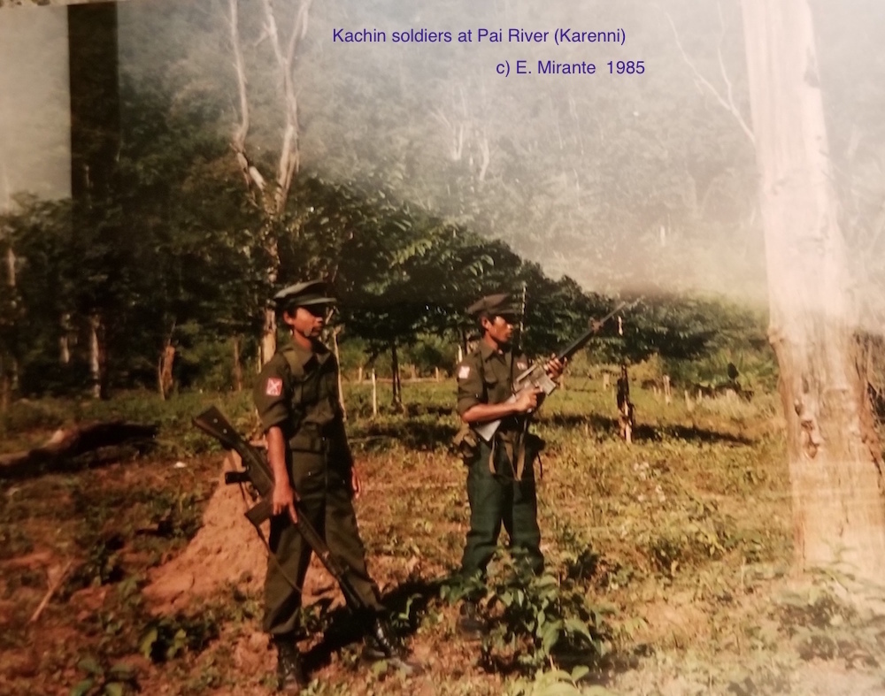 5. Ethnic Armed Organizations (EAOs) always active in frontier areas against Burma/Myanmar military regime. They formed/broke alliances w. each other & armed/financed their struggles in a variety of ways. Their ideologies varied (Communist rebellion also continued up to 1990s.)