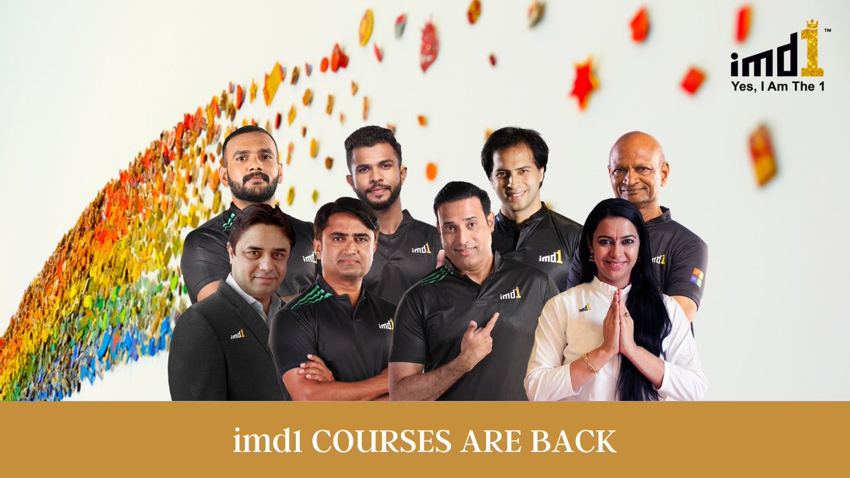 BREAK is over and we are BACK now. #imd1 Gurus have re-opened the centers. Enroll for Result-oriented, International Level, Standardized courses of #Music, #Art, #Dance and #Sports Now @ centers near you. Say Yes, I Am The 1 !! Checkout the imd1 app!! #imd1Gurus #Courses #MADS