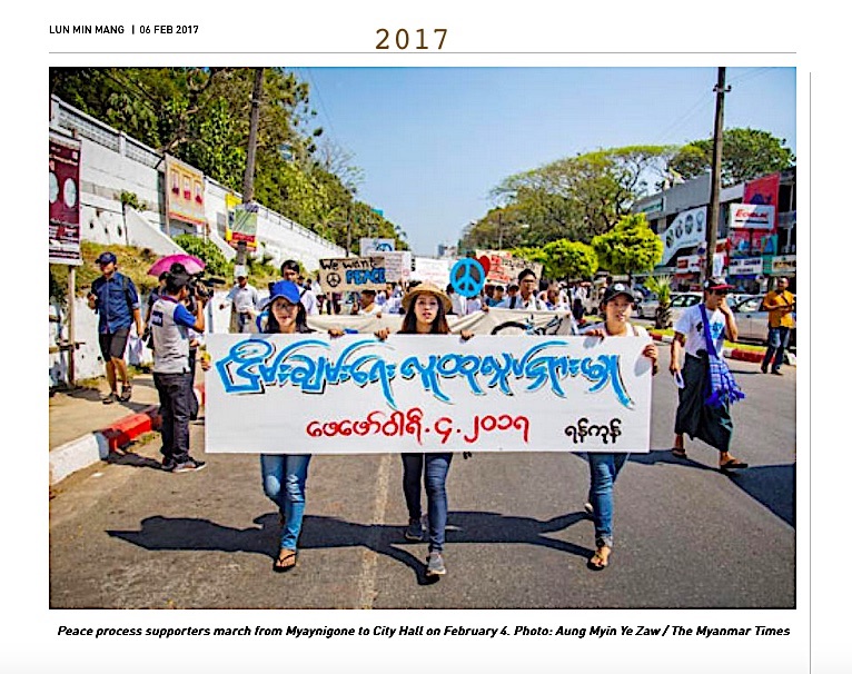 9. Elected govt (w. military component) took office 2016. Still much to protest. Antiwar protests & some stood up for Rohingyas, student rights marchers, Kayah self-determination, labor union strikes, enviro issues. Braving violence, arrests. 600+ political prisoners Myanmar 2020
